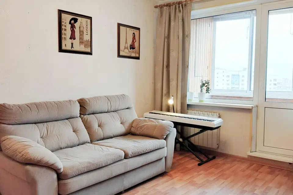 Продаётся 2-комнатная квартира, 45.5 м²