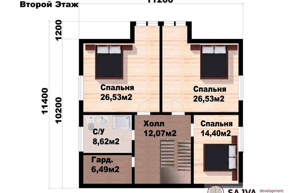 Дома из пеноблоков с мансардой - под ключ, проекты и цены в Когалыме