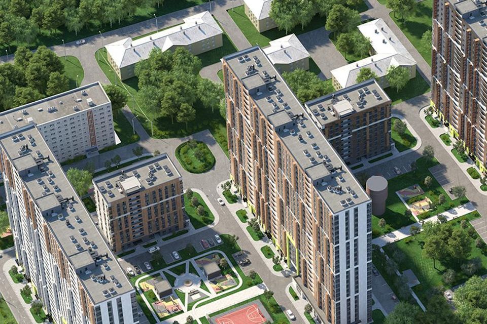 Продаётся 1-комнатная квартира, 41.8 м²