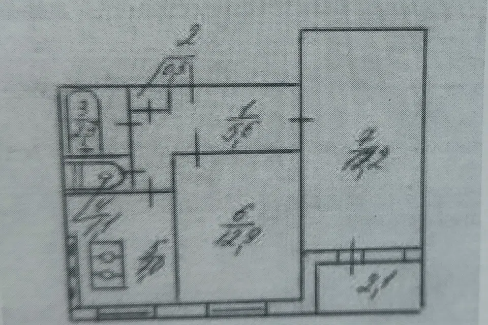 Продаётся 2-комнатная квартира, 48.5 м²