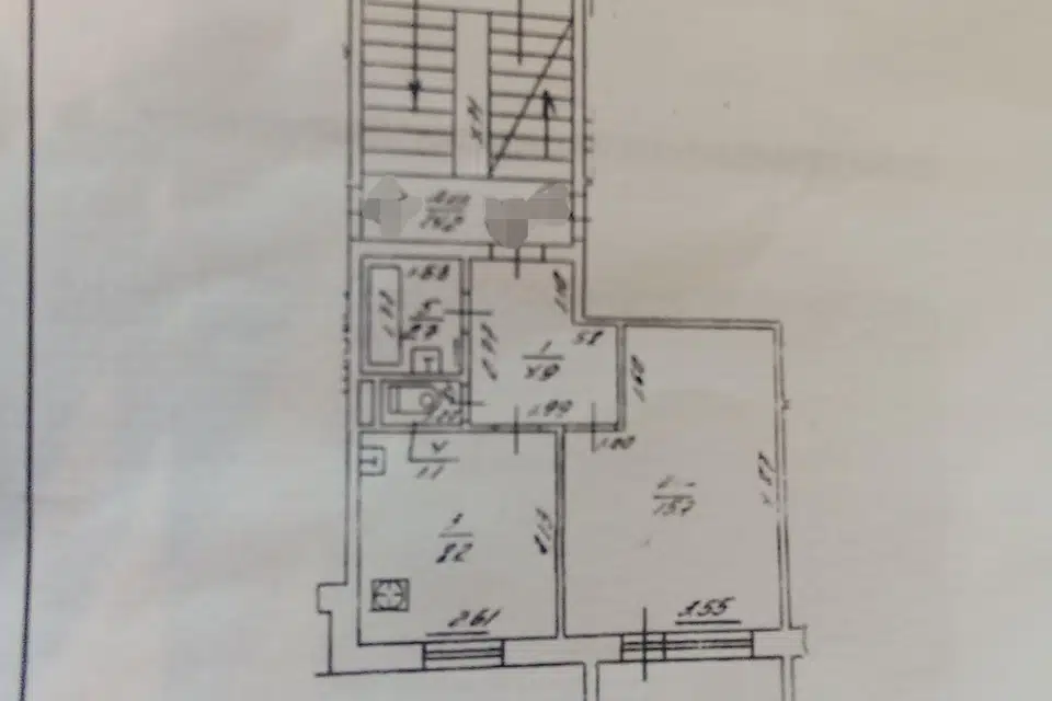 Продаётся 1-комнатная квартира, 32.6 м²