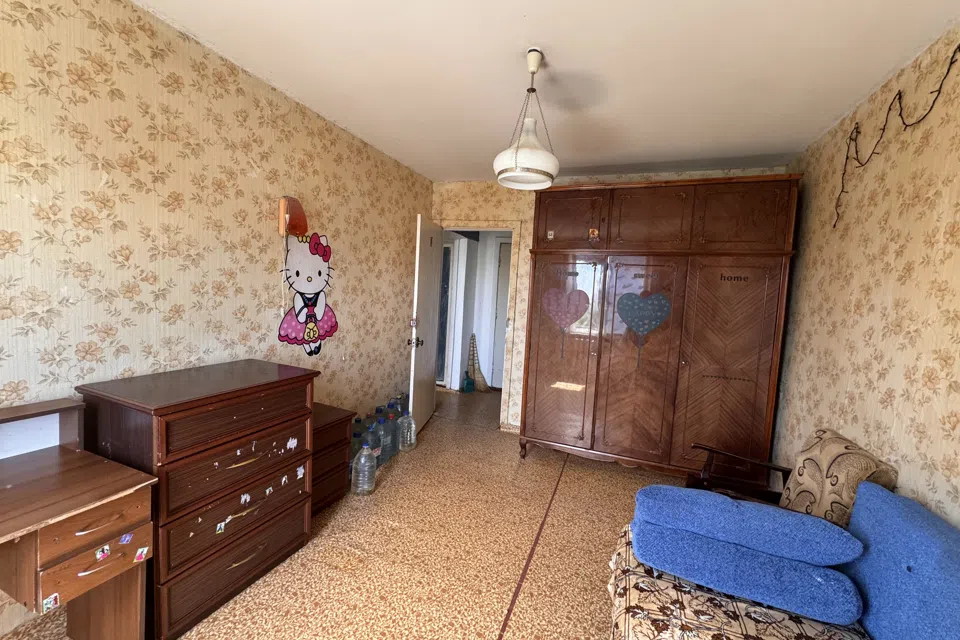 Продаётся 3-комнатная квартира, 58 м²