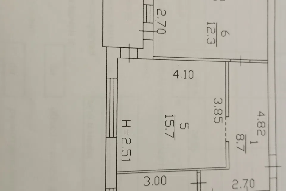 Продаётся 2-комнатная квартира, 50 м²