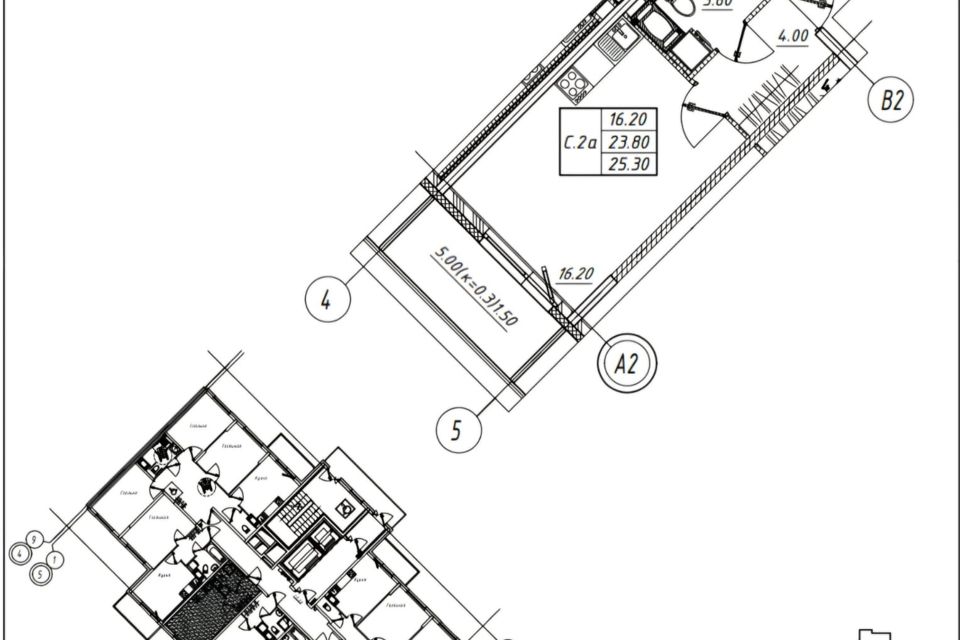 Продаётся студия, 25.3 м²