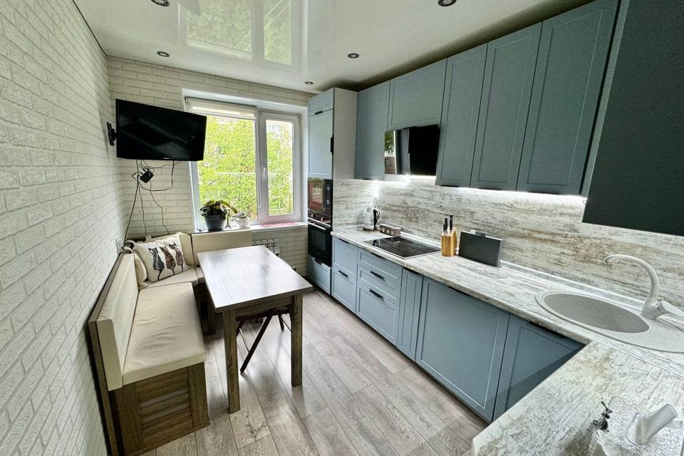 Продаётся 3-комнатная квартира, 62.6 м²