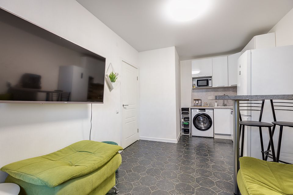 Продаётся 1-комнатная квартира, 34.7 м²