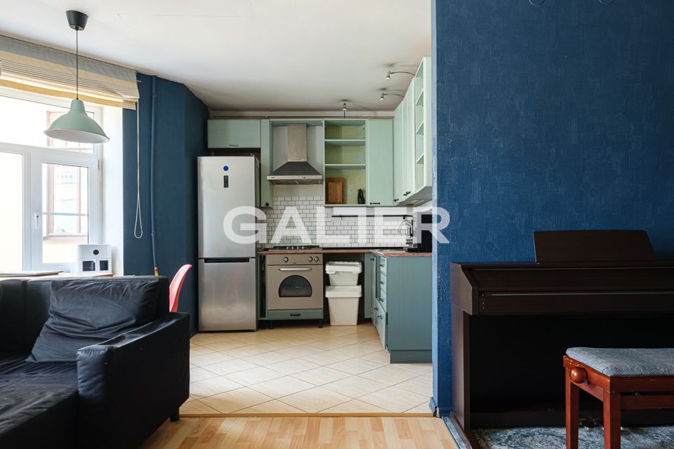 Продаётся 2-комнатная квартира, 54.3 м²