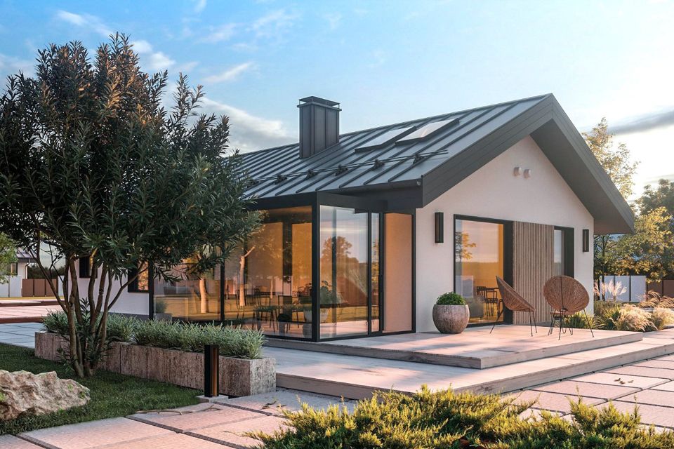 Проекты одноэтажных домов house