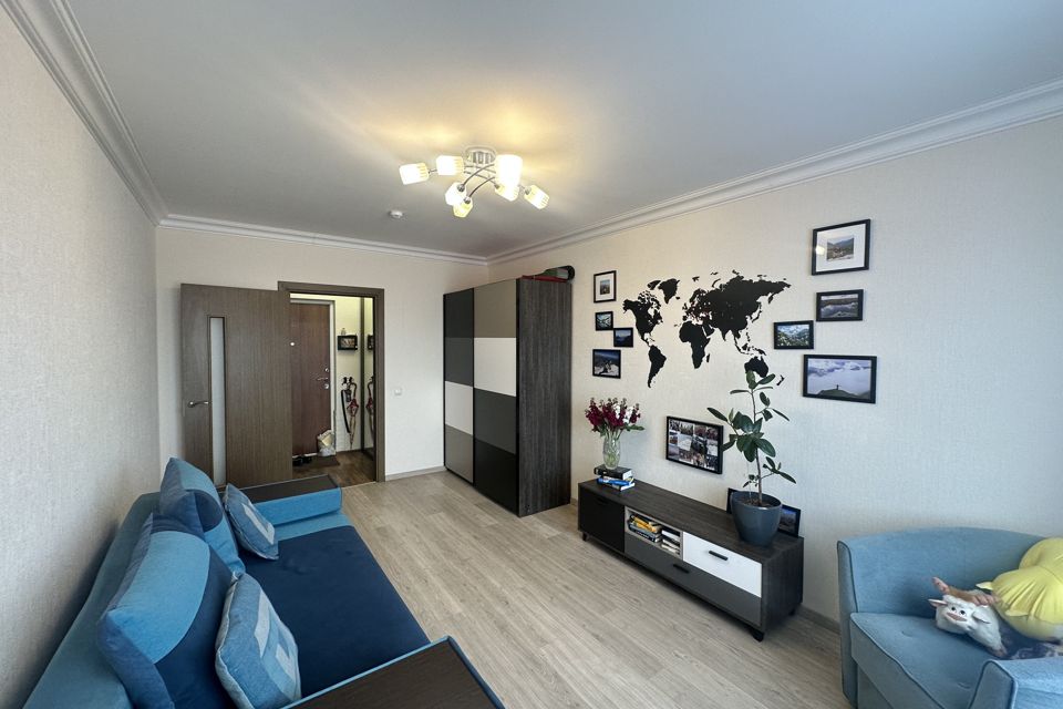 Продаётся 1-комнатная квартира, 39.9 м²