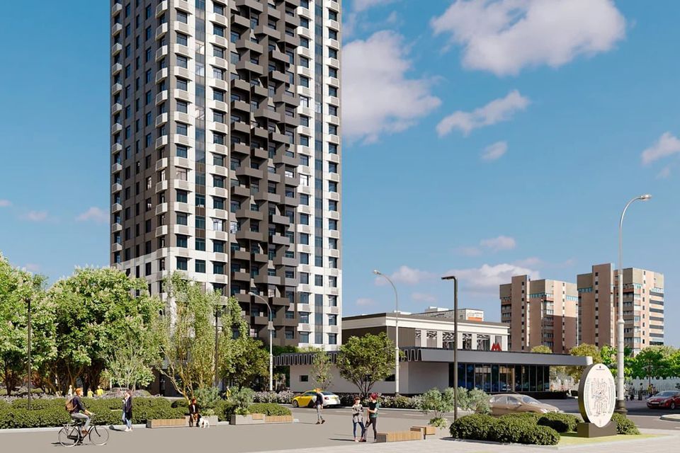 Продаётся 2-комнатная квартира, 55.95 м²