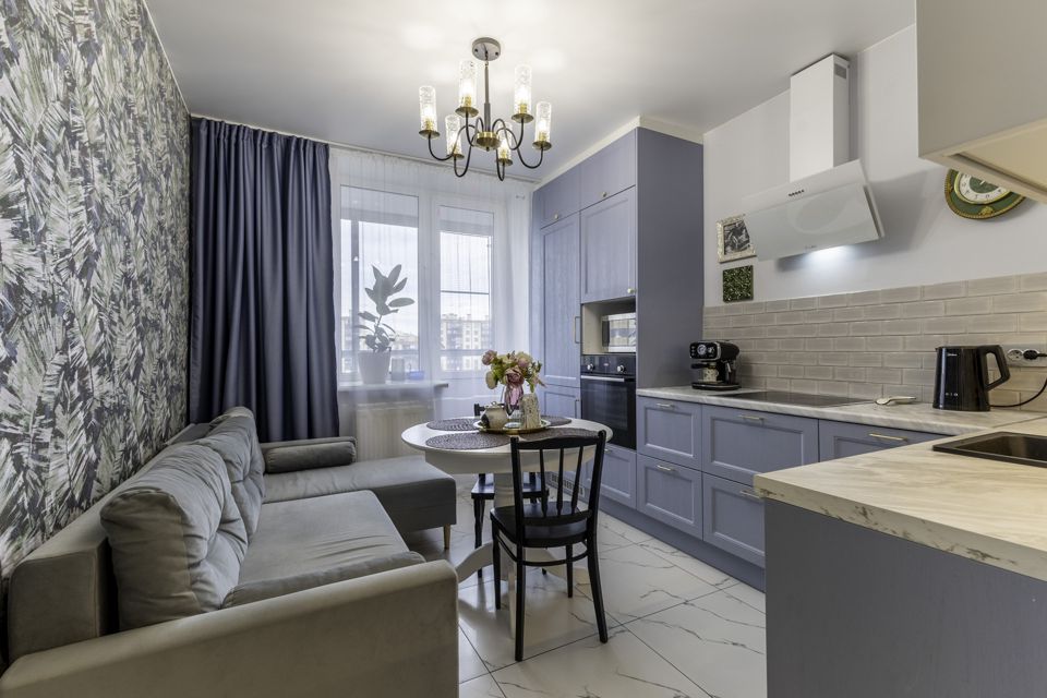 Продаётся 1-комнатная квартира, 44.9 м²