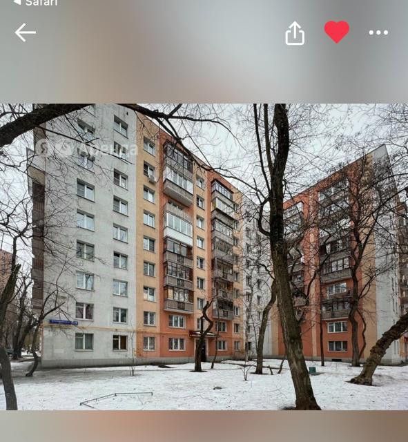 Продаётся 1-комнатная квартира, 32 м²