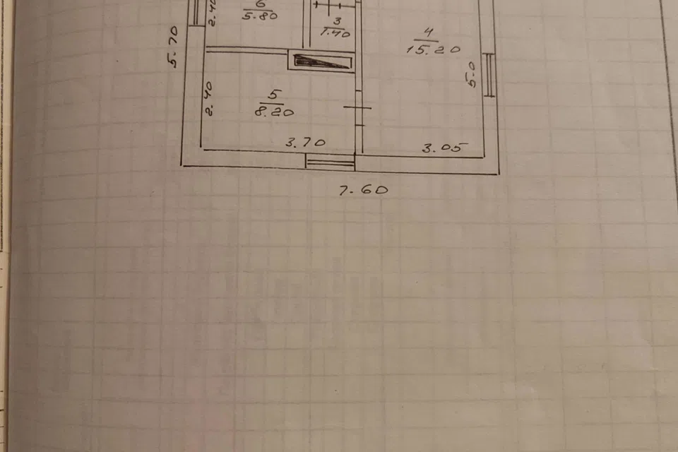 Продаётся 1-этажный дом, 48 м²