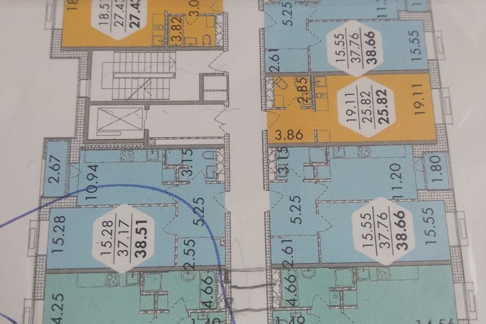 Продаётся 2-комнатная квартира, 58 м²