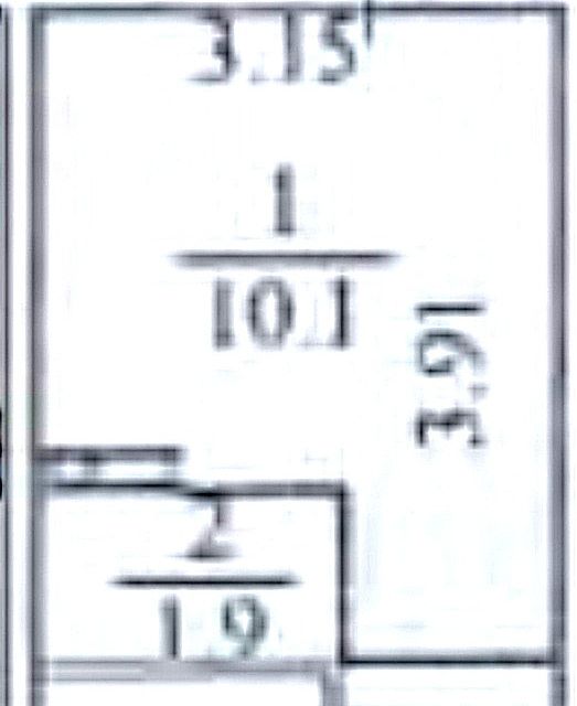 Продаётся студия, 17.3 м²