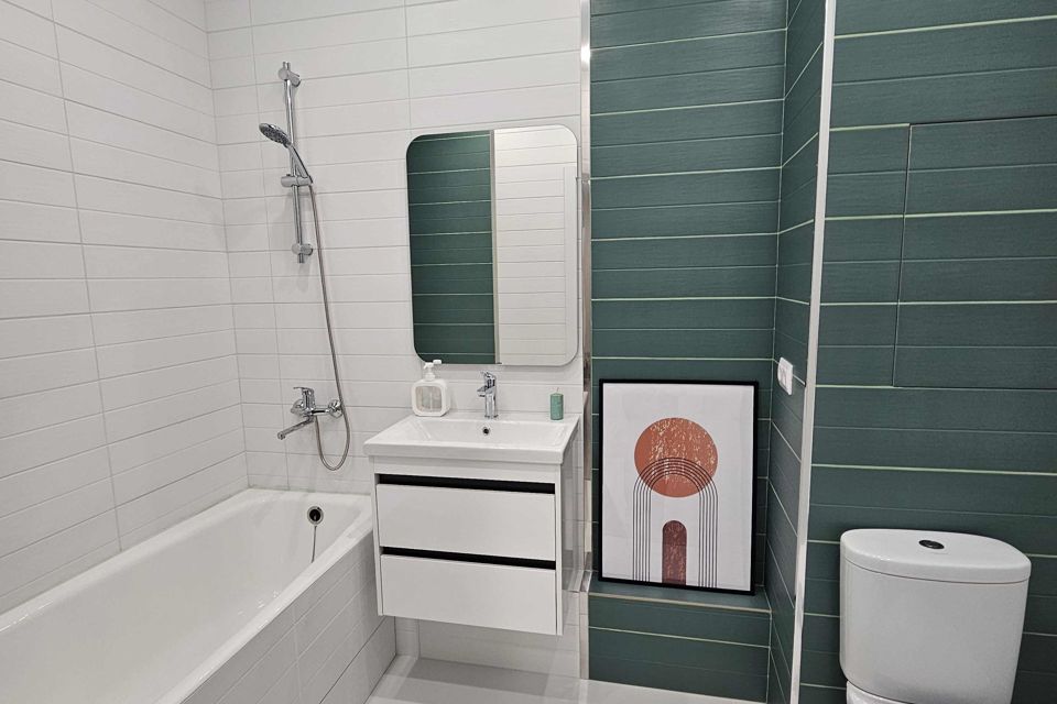 Продаётся 1-комнатная квартира, 43 м²
