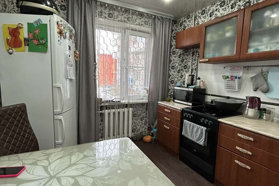 Продаётся 3-комнатная квартира, 62.8 м²