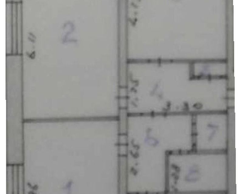 Продаётся 3-комнатная квартира, 68.8 м²