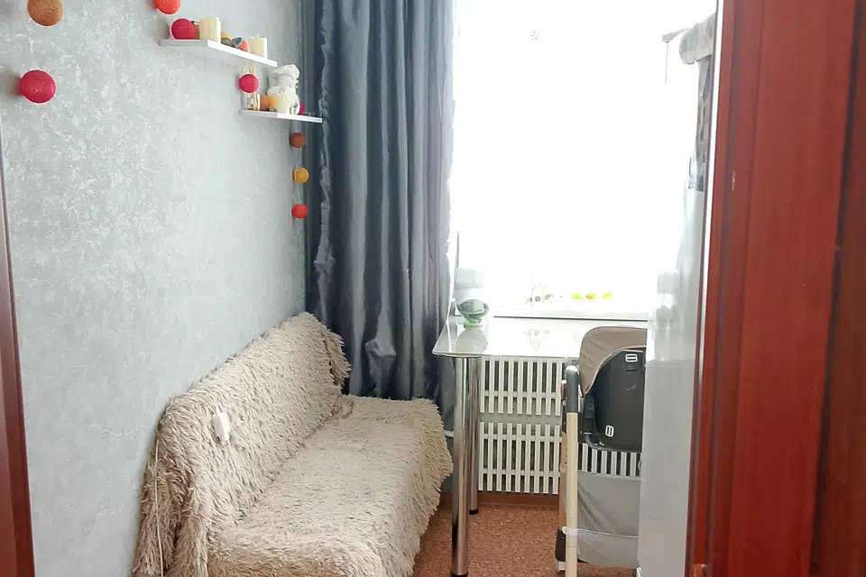 Продаётся 1-комнатная квартира, 34.7 м²