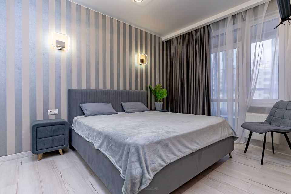 Продаётся 1-комнатная квартира, 42.57 м²