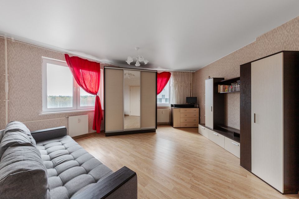 Продаётся 1-комнатная квартира, 46.7 м²