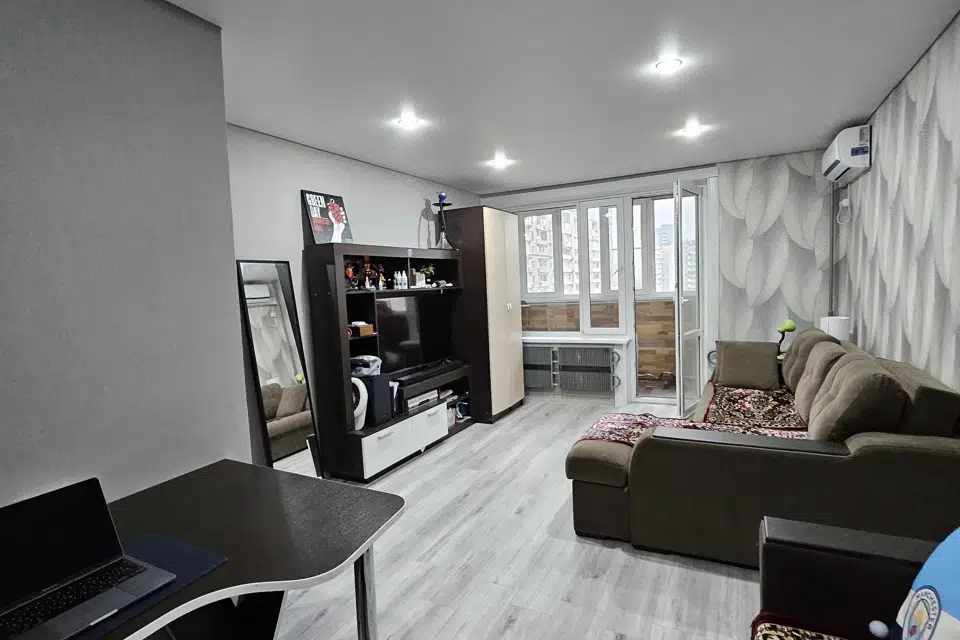 Продаётся 1-комнатная квартира, 35.3 м²