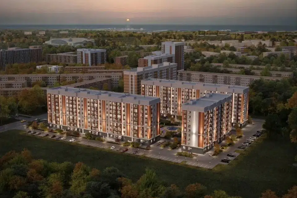 Продаётся 2-комнатная квартира, 55.1 м²