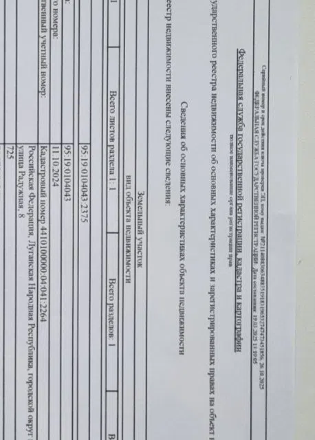 Продаётся участок, 7.25 сот., ИЖС