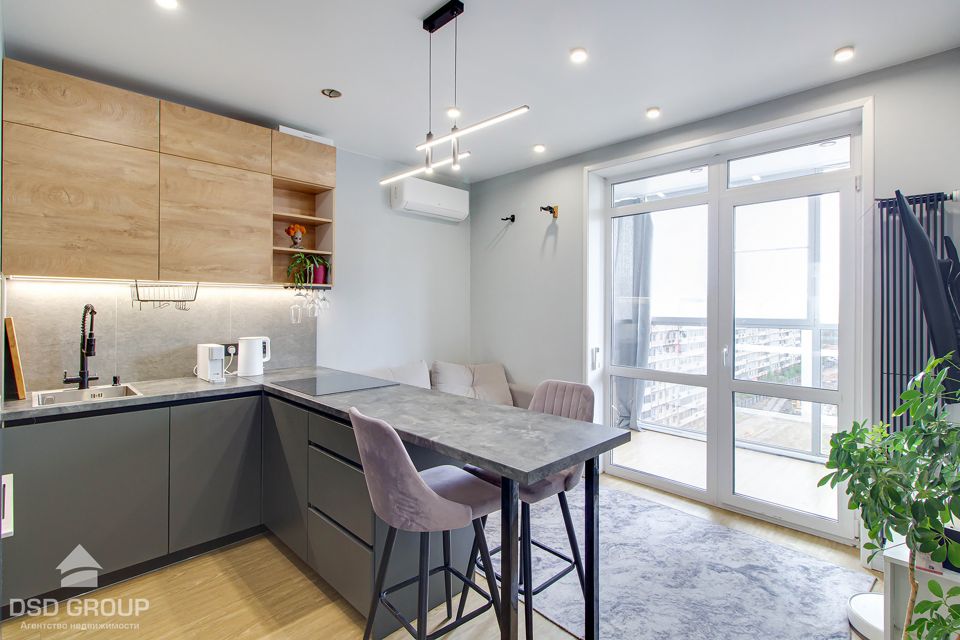 Продаётся 2-комнатная квартира, 43.1 м²