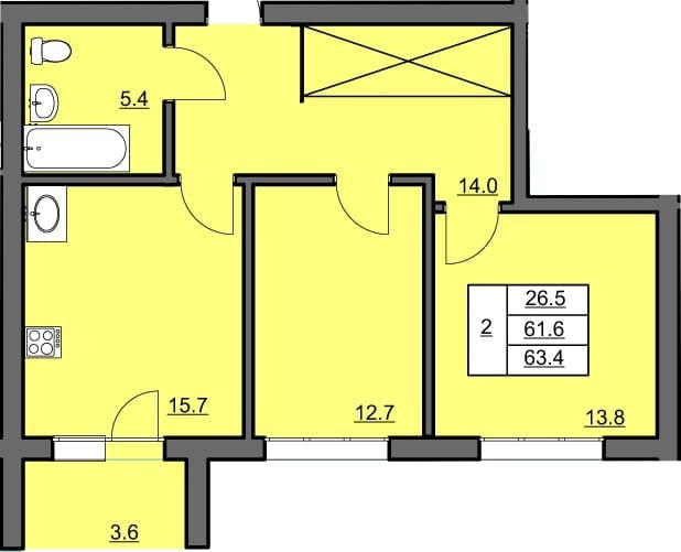 Недвижимость Нефтекамск 2комн Купить