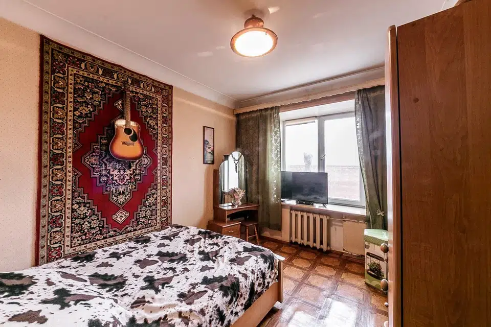 Продаётся 3-комнатная квартира, 66.2 м²