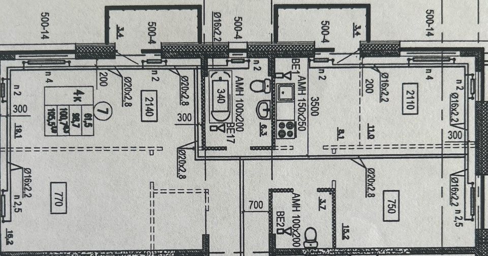 Продаётся студия, 97.3 м²