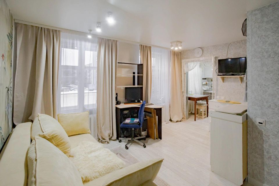 Продаётся 1-комнатная квартира, 32.2 м²