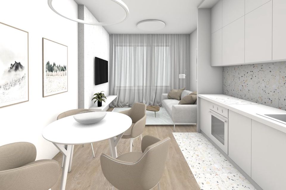 Сдаётся 1-комнатная квартира, 50 м²