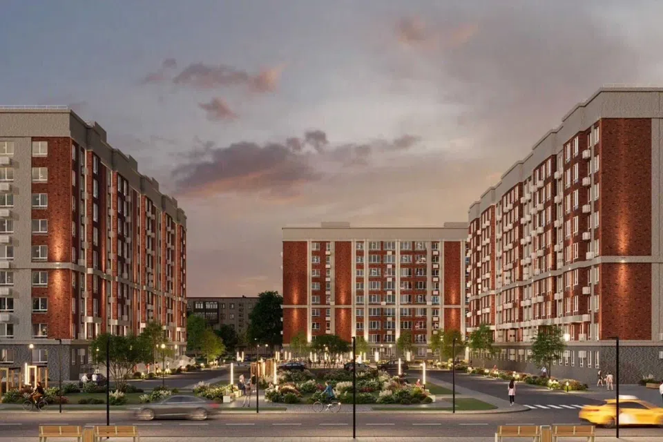 Продаётся 2-комнатная квартира, 55.7 м²