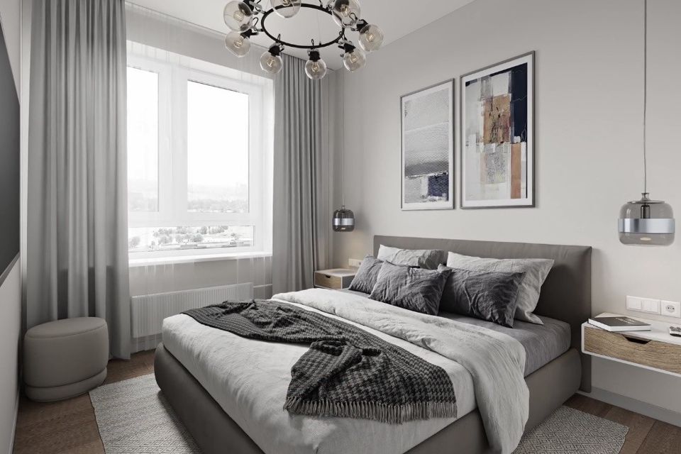 Продаётся 1-комнатная квартира, 33.5 м²