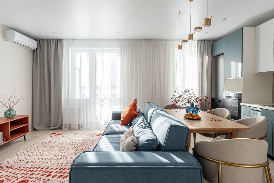 Продаётся 3-комнатная квартира, 71.1 м²