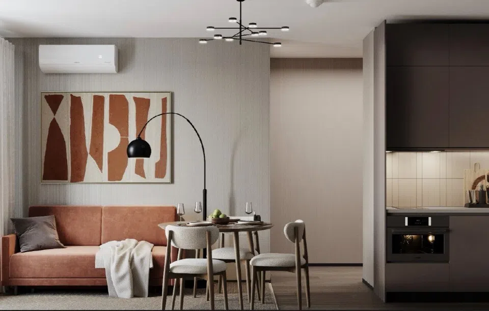 Продаётся 1-комнатная квартира, 33.8 м²