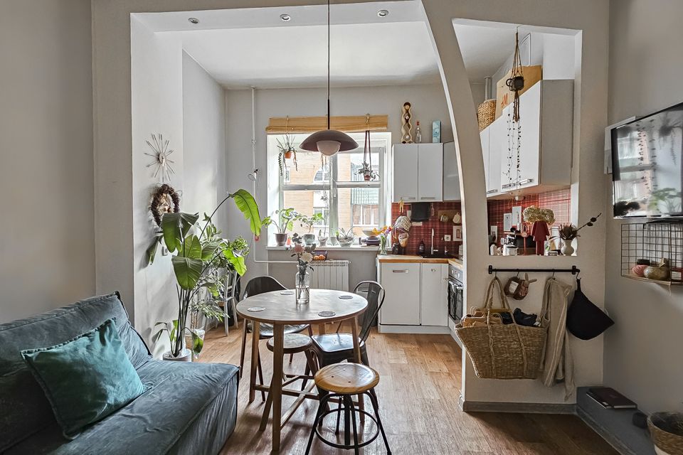 Продаётся 1-комнатная квартира, 49.5 м²