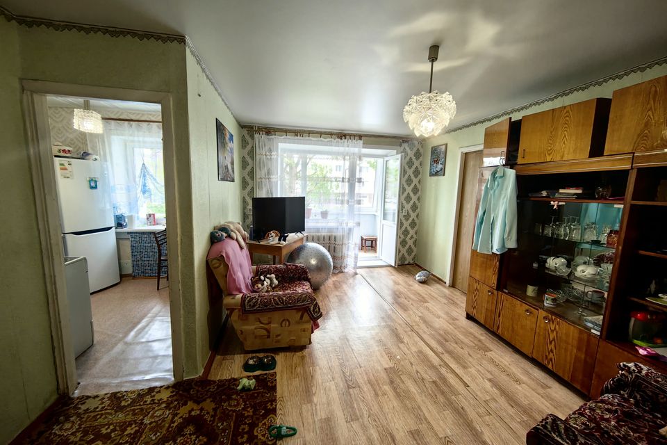 Продаётся 2-комнатная квартира, 43.3 м²