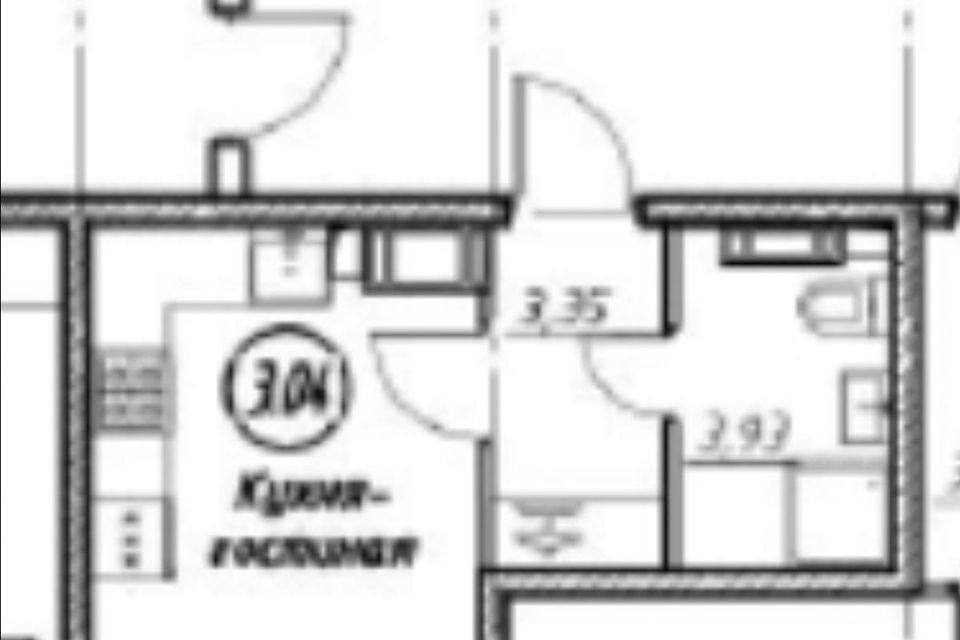 Продаётся студия, 24.4 м²