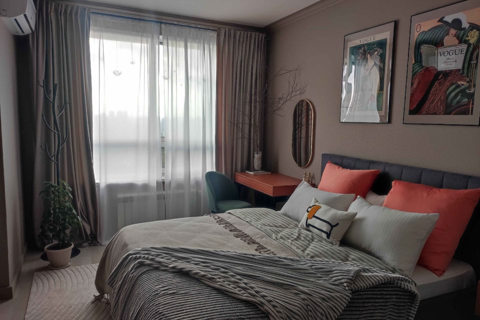 Продаётся 2-комнатная квартира, 60.6 м²