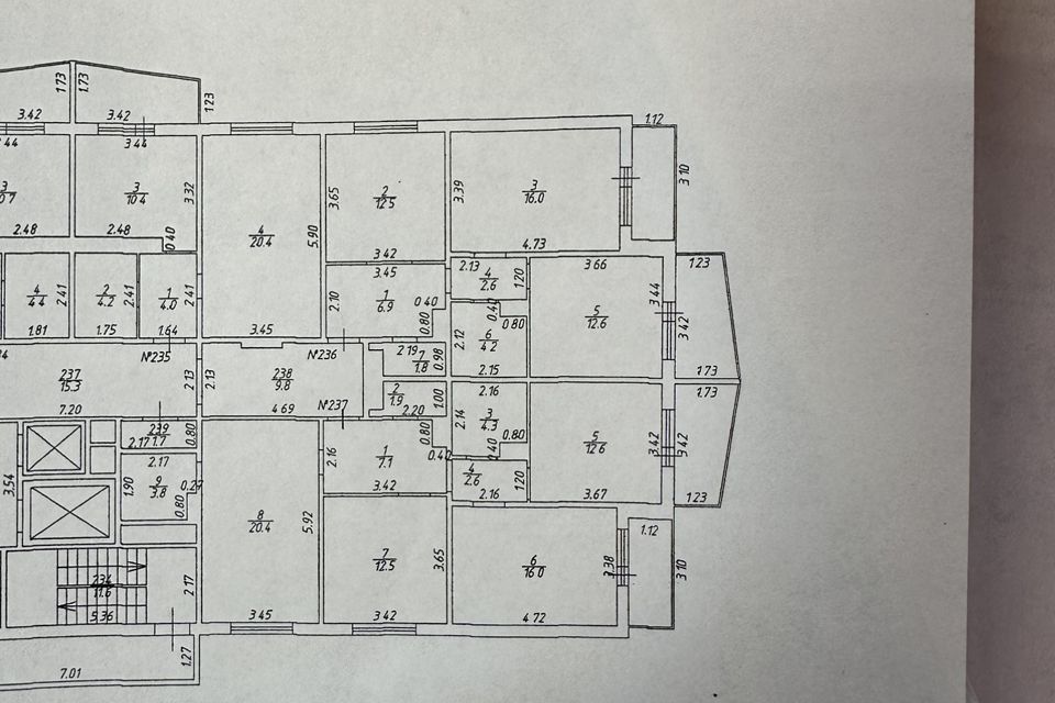 Продаётся 2-комнатная квартира, 56.6 м²