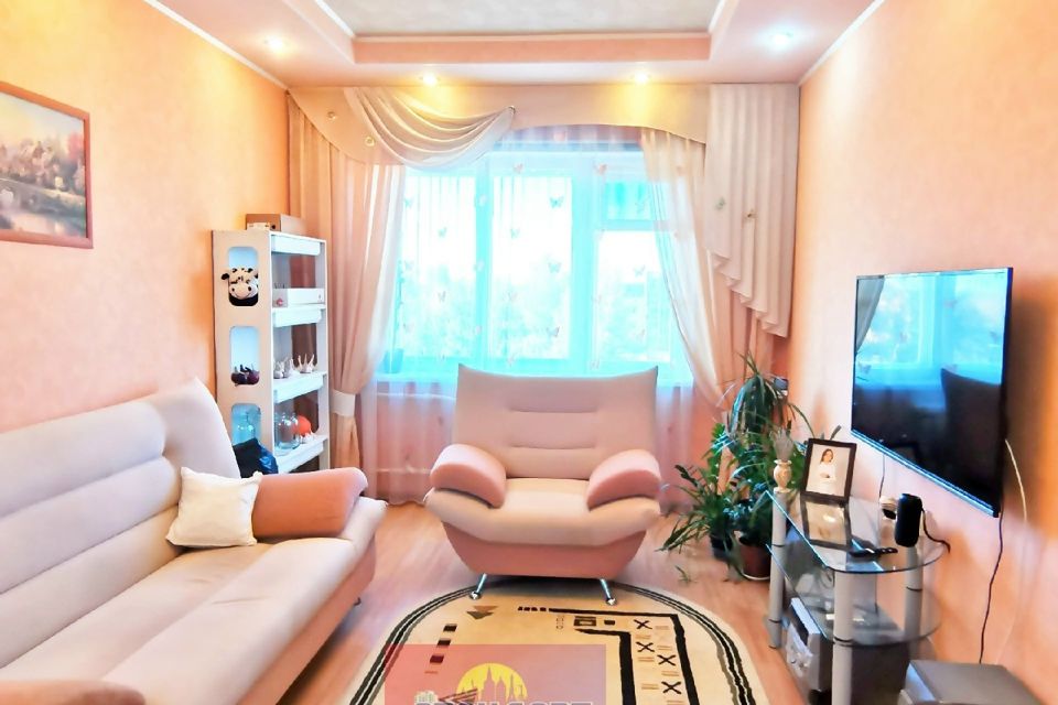 Продаётся 3-комнатная квартира, 58.8 м²