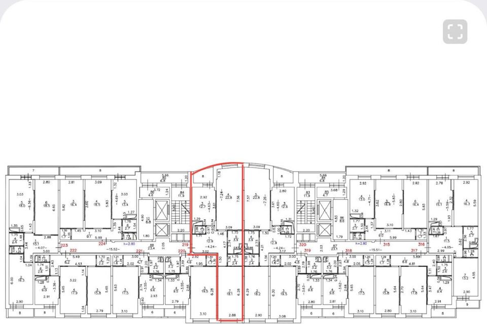 Продаётся 2-комнатная квартира, 73.7 м²