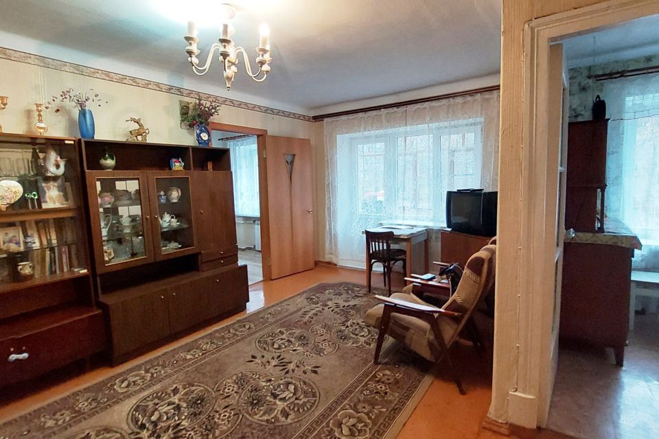 Продаётся 3-комнатная квартира, 56.7 м²