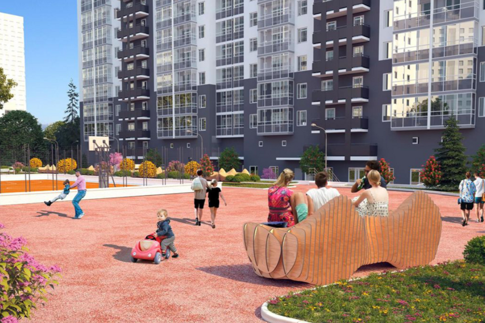 Продаётся 2-комнатная квартира, 43.4 м²