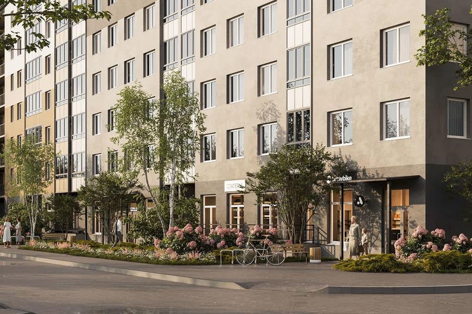 Продаётся 1-комнатная квартира, 33.9 м²