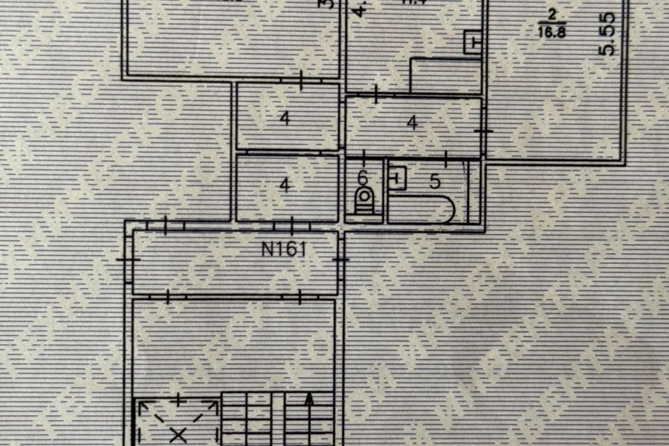 Продаётся 2-комнатная квартира, 60.3 м²