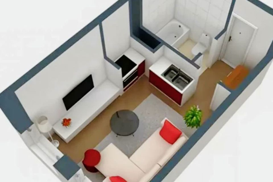 Продаётся студия, 15 м²